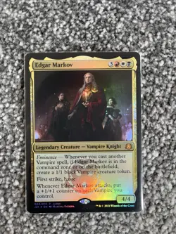 Edgar Markov Judge Promo Card Magic the Gathering - Image 1