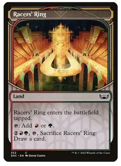 NM Foil Var Racers' Ring, MTG, Streets of New Capenna, Magic the Gathering, 352 - Image 1