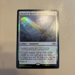 *FOIL* Sword Of Hearth And Home - MTG Magic The Gathering - Modern Horizons - NM - Image 1