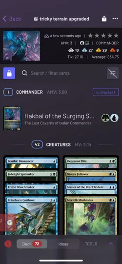 Tricky Terrain Upgraded Commander Deck - Image 1