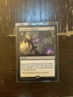 MTG - Torment of Hailfire - Hour of Devastation (Excellent Condition) 77/199 - Image 1