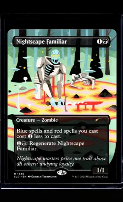2024 MTG Magic the Gathering SLD Secret Lair Drop #1546 Nightscape Familliar - Image 1