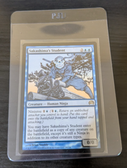 Magic The Gathering Planechase Anthology Sakashima's Student Card - Image 1