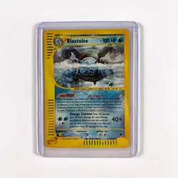 Blastoise Holo 2002 Expedition Base Set 4/165 - Rare Pokemon Card (NM) - Image 1