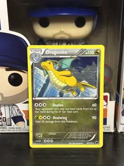 Pokemon TCG Plasma Freeze - Dragonite #83/116 - Rare Cosmos Holo Card - Image 1