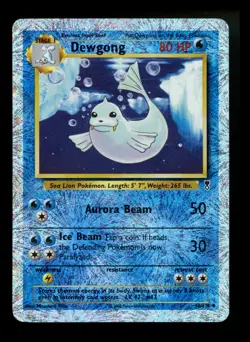 Dewgong 40/110 Legendary Collection 2002 Reverse Holo Pokemon Card TCG - Image 1
