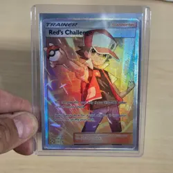 Pokemon TCG Red's Challenge 213/214 SM Unbroken Bonds Full Art Card - Image 3