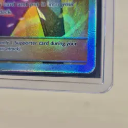 Pokemon TCG Red's Challenge 213/214 SM Unbroken Bonds Full Art Card - Image 4