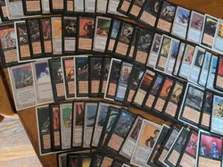 Magic The Gathering (MTG) Vintage 100 Card Lot,90s,Various Artists,No Duplicates - Image 3
