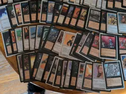 Magic The Gathering (MTG) Vintage 100 Card Lot,90s,Various Artists,No Duplicates - Image 4