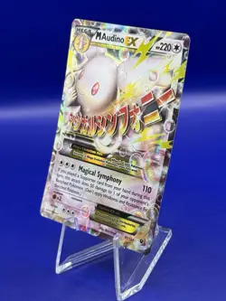 Pokemon TCG Mega M Audino EX 85/124 XY Fates Collide 2016 Card - Image 3