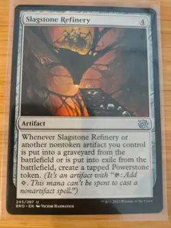 MTG Slagstone Refinery 243 The Brothers' War M/NM Free UK P&P - Image 1