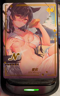 Atago Azur Lane N-04 Genki Parade Goddess Story Card Waifu Anime Trading - Image 1