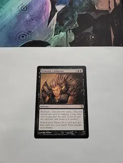 MTG - Demonic Collusion _ Time Spiral Regular Rare #103 - Image 2