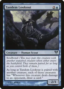 Tandem Lookout Avacyn Restored NM Blue Uncommon MAGIC GATHERING CARD ABUGames - Image 1
