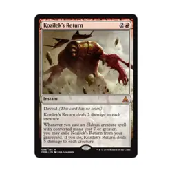 WOTC MtG Oath of Gatewatch Kozilek's Return (MR) EX - Image 1
