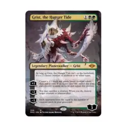 WOTC MtG Modern Horizons 2 Grist Hunger Tide (Borderless) (MR) NM - Image 1