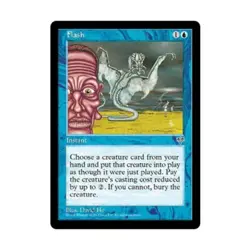 WOTC MtG Mirage Flash (R) EX - Image 1
