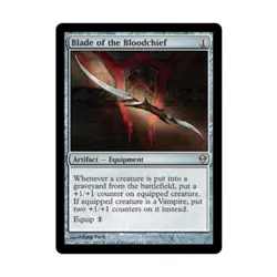 WOTC MtG Zendikar Blade of the Bloodchief (R) EX - Image 1