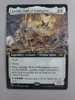 MTG Kyodai, Soul of Kamigawa Kamigawa: Neon Dynasty Extended Art Rare - Image 1