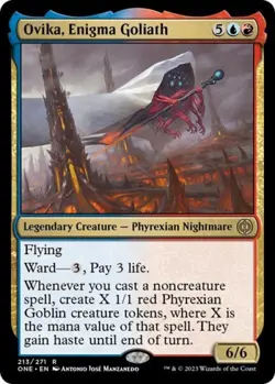 Ovika, Enigma Goliath - Near Mint MTG Phyrexia: All Will Be One - Image 1