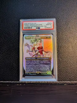 2025 MTG FINAL FANTASY COMMANDER #0204 TERRA, HERALD OF HOPE PSA 10 - Image 1