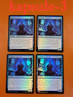 4x Projektor Inspector | FOIL | Murders at Karlov Manor | MTG Magic Cards - Image 1