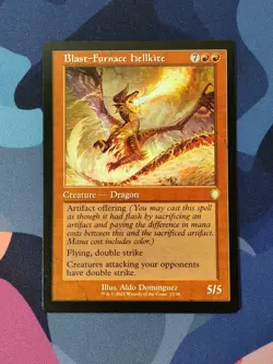 Blast-Furnace Hellkite | RETRO | 7% Off 2+ | Brother's War | NM | MTG - Image 1