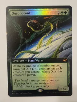 Mtg Edge Of Eternities Ouroboroid Extended Art NM Foil - Image 1