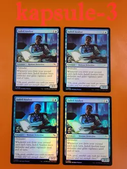 4x Jaded Analyst | FOIL | Murders at Karlov Manor | MTG Magic Cards - Image 1