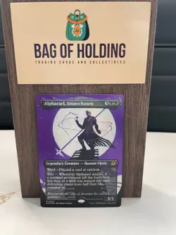 Alpharael, Stonechosen -Borderless - FOIL -Edge of Eternities -NM - Magic -MTG - Image 1