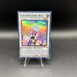 YU-GI-OH! Cupsy Yummy Way JUSH-EN019 Super Rare - Image 1