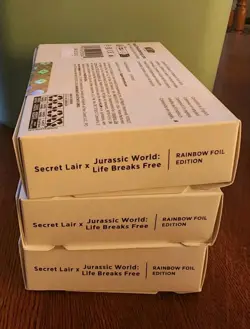 Magic the Gathering (MTG) Secret Lair x Jurassic World: Life Breaks Free Foil - Image 2