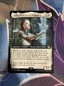 Ashe, Princess of Dalmasca (Extended Art) Final Fantasy MTG English - Image 1