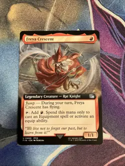 Freya Crescent (Extended Art) - MTG: Final Fantasy English - Image 1