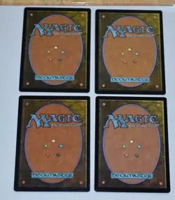 MTG 4x Rare Blue Enchantment Metallurgic Summonings Patient Rebuilding Douse - Image 3