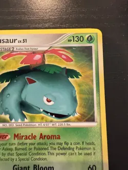 2007 Pokemon TCG - Secret Wonders - Venusaur Non Holo Rare - 20/132 - LP - Image 4