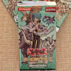 Yu-Gi-Oh! YuGiOh Duelist Pack Jesse Anderson Booster Pack 1st New & Sealed VHTF! - Image 1
