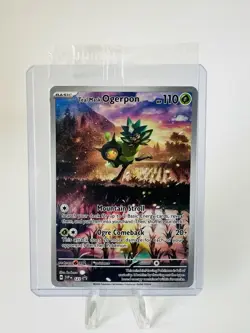 Pokemon Teal Mask Ogerpon 123 L Promo Twilight Masquerade SEALED - Image 1