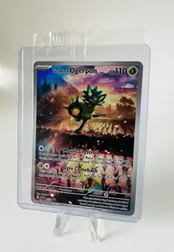 Pokemon Teal Mask Ogerpon 123 L Promo Twilight Masquerade SEALED - Image 2