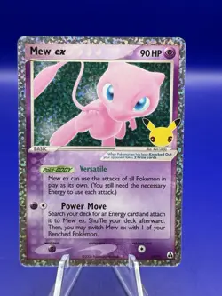 Pokemon TCG Mew ex 88/92 Celebrations: Classic Collection NM Holo English - Image 1