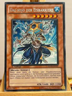 Dai-Sojo Der Eisbarriere HA02-DE011 Secret Rare Deutsch NM YUGIOH - Image 1