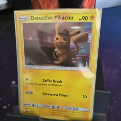 Pokemon 2019 Detective Pikachu Promo SM190 Holo - Image 1