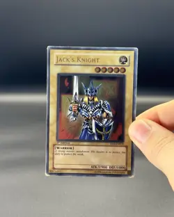 Yu-Gi-Oh! TCG 1st Edition Jacks's Knight Ultra Rare Holo Card EEN-EN005 - Image 3