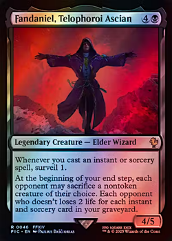 Fandaniel, Telophoroi Ascian Surge Foil - FIC 0046 NM - MTG Magic - Image 1