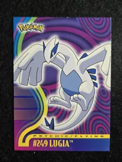 Lugia #249 - Pokemon 2001 Topps Johto Regular - LP - Image 1