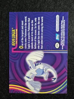 Lugia #249 - Pokemon 2001 Topps Johto Regular - LP - Image 2