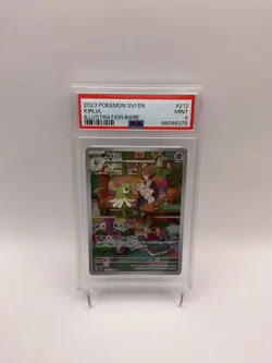 2023 Pokemon SVI EN Kirlia Illustration Rare 212/198 PSA 9 - Image 1
