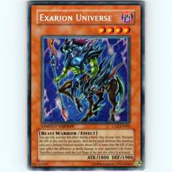 Yugioh Exarion Universe CT2-EN002 Limited Edition Secret Rare Holo - NM 💎 - Image 1