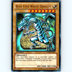 Yugioh Blue-Eyes White Dragon SDBE-EN001 1st Edition Ultra Rare Holo - VLP-NM 💎 - Image 1